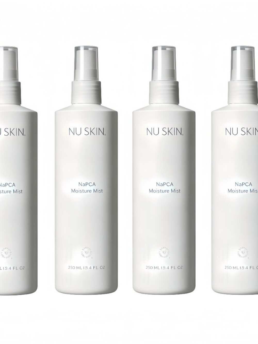 4 bottles of Nu Skin NuSkin NaPCA moisture mist +2 canvas shoulder bags   #27
